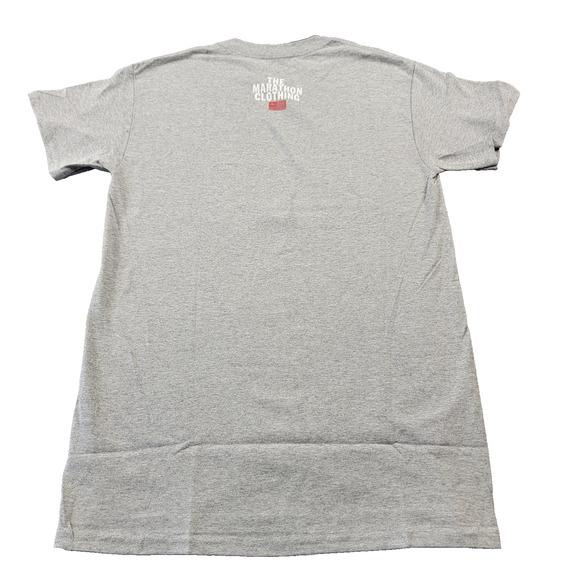 The Marathon Clothing Shirt Mens Small Gray Blue Crenshaw Graphic Tee TMC Logo - Picture 2 of 10